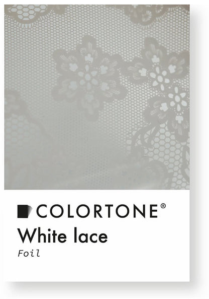 Colortone White Lace Foil