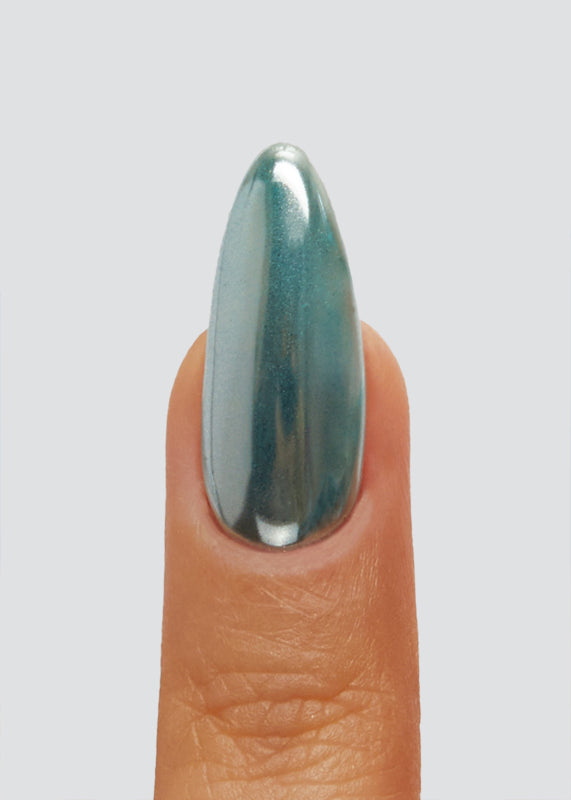 The GelBottle Aqua Chrome Pigment