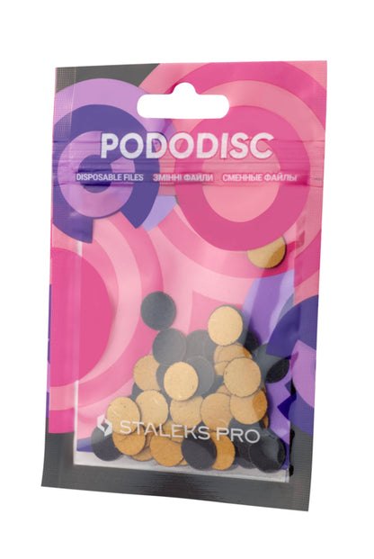 Staleks Refill Pads For Pododisc XS Black (50 pc) (PDF-10-serie)