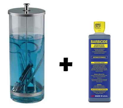 Barbicide 473 ml + 1.2L Dompelaar