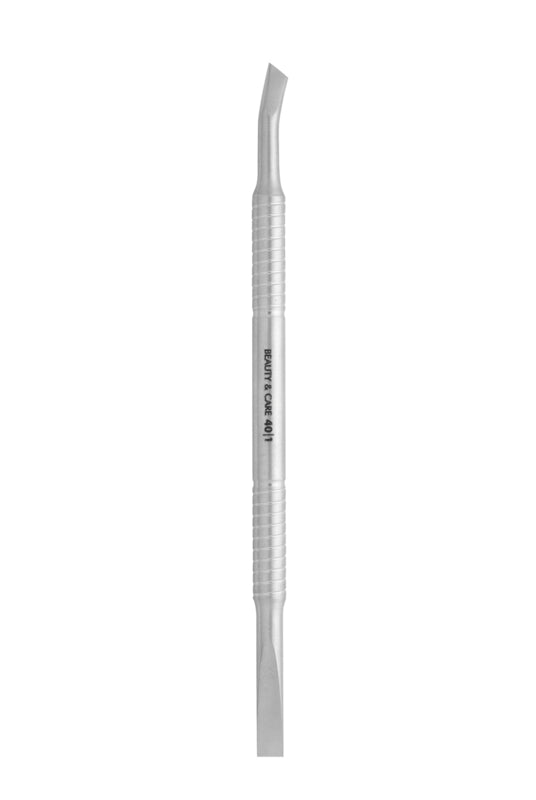 Staleks Rectangular Cuticle Pusher & Blade Beauty & Care 40 Type 1 (PBC-40/1)