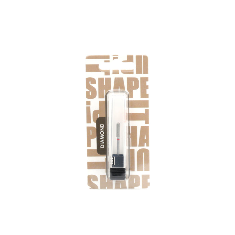 Shape It Up Diamond Frees Bit Lange Cilinder Afgerond 3.0 mm Rood (Manicure Pedicure)