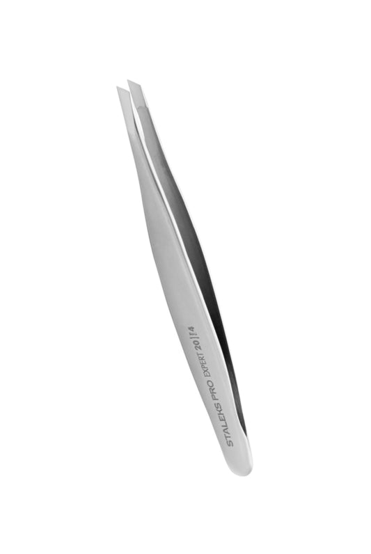 Staleks Pro Eyebrow Tweezers Expert 20 Type 4 Smal Afgeschuind (TE-20/4)