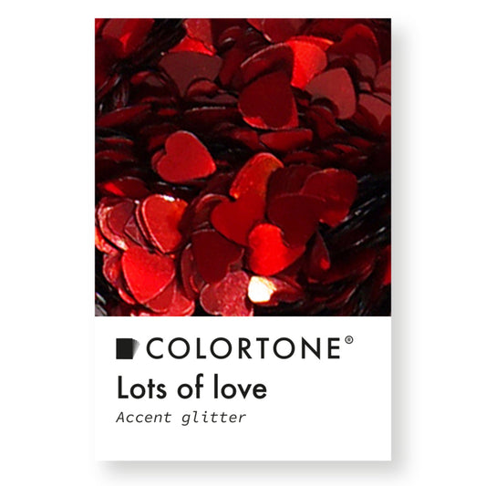 Colortone Lots Of Love Red Hearts