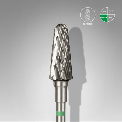 Staleks Carbide Nagel Freesbit Frustum Green 6.0mm (FT70G060/14)