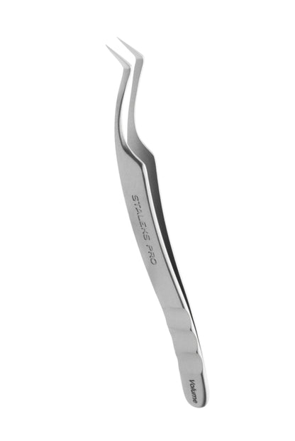 Staleks Pro Eyelash Tweezers Expert 41 Type 2 L-Shaped 40 (TE-41/2)