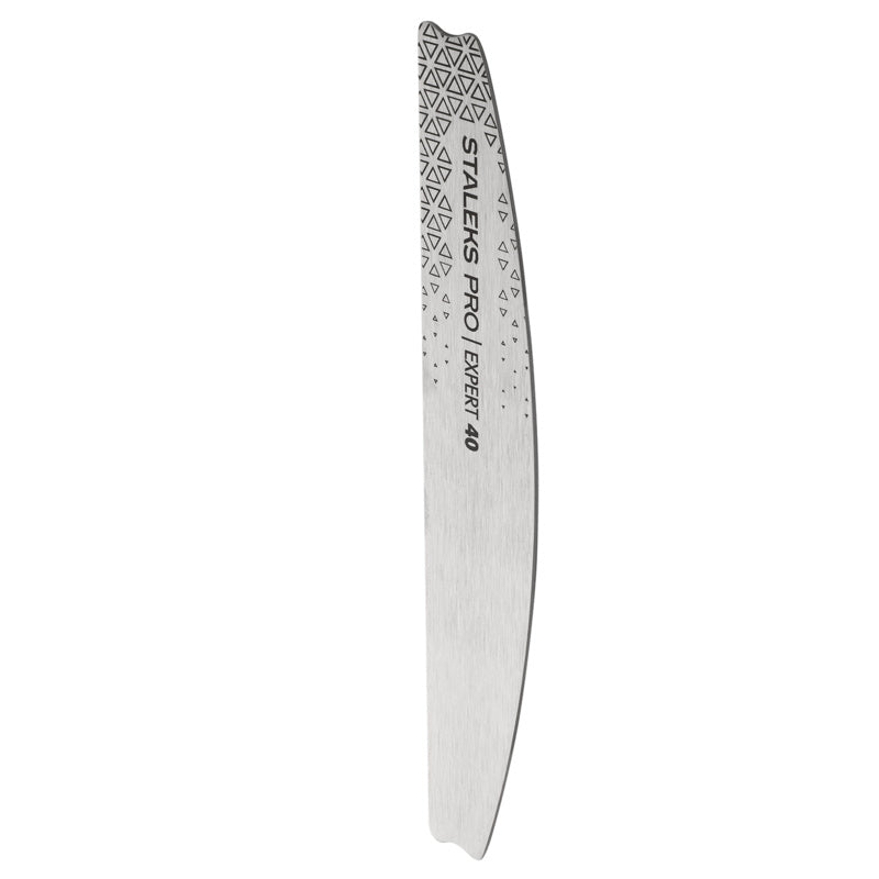 Staleks Metal Base Half Moon Nail File Expert 40 (MBE-40)