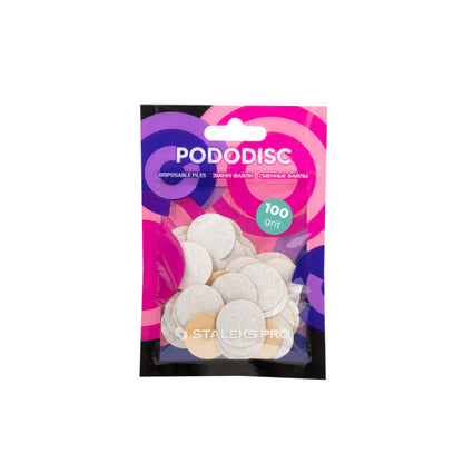 Staleks Refill Pads For Pododisc M White (50 pc) (PDF-20-serie)