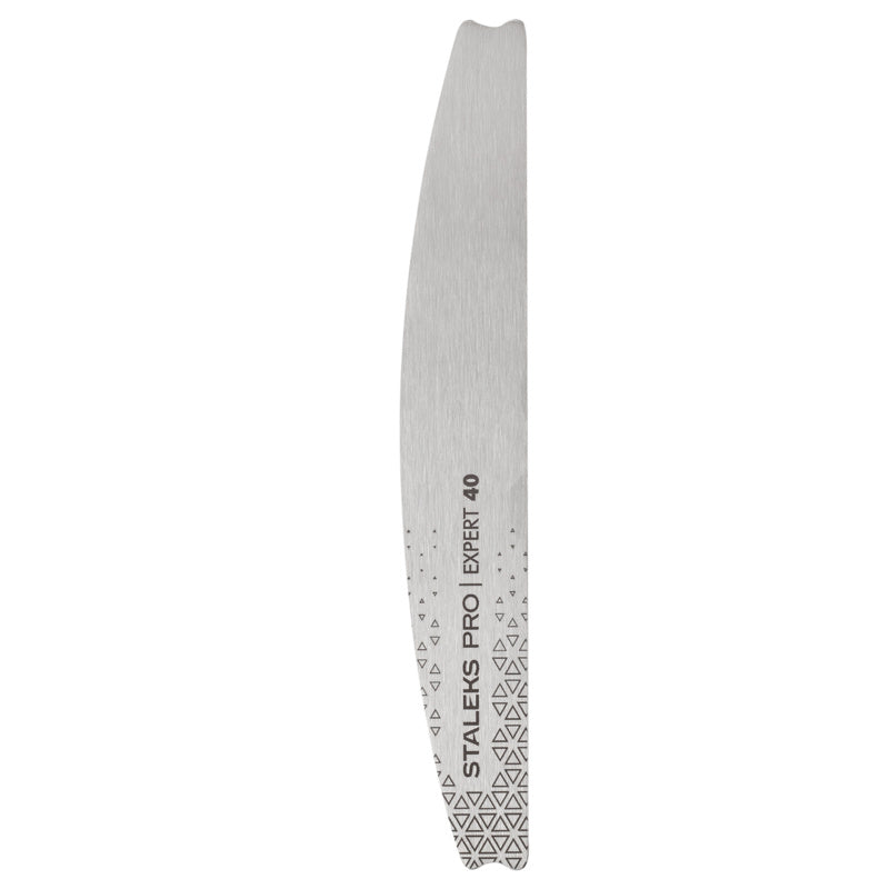 Staleks Metal Base Half Moon Nail File Expert 40 (MBE-40)