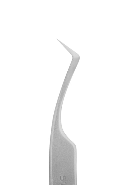 Staleks Pro Eyelash Tweezers Expert 41 Type 2 L-Shaped 40 (TE-41/2)