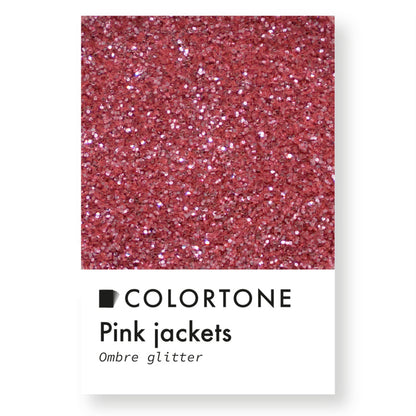 Colortone Ombre Glitters Pink Jackets