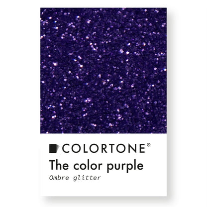 Colortone Ombre Glitters The Color Purple