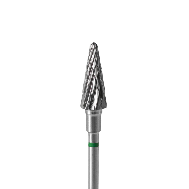 Staleks Carbide Nagel Freesbit Pointy Cone Green 6.0mm (FT71G060/14)